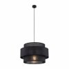 Dekoracyjna lampa wisząca w stylu boho czarny abażur rystykalna industrialna nad stół do salonu jadalni sypialni CALISTO 1 BLACK 4999 50cm TK-Lighting